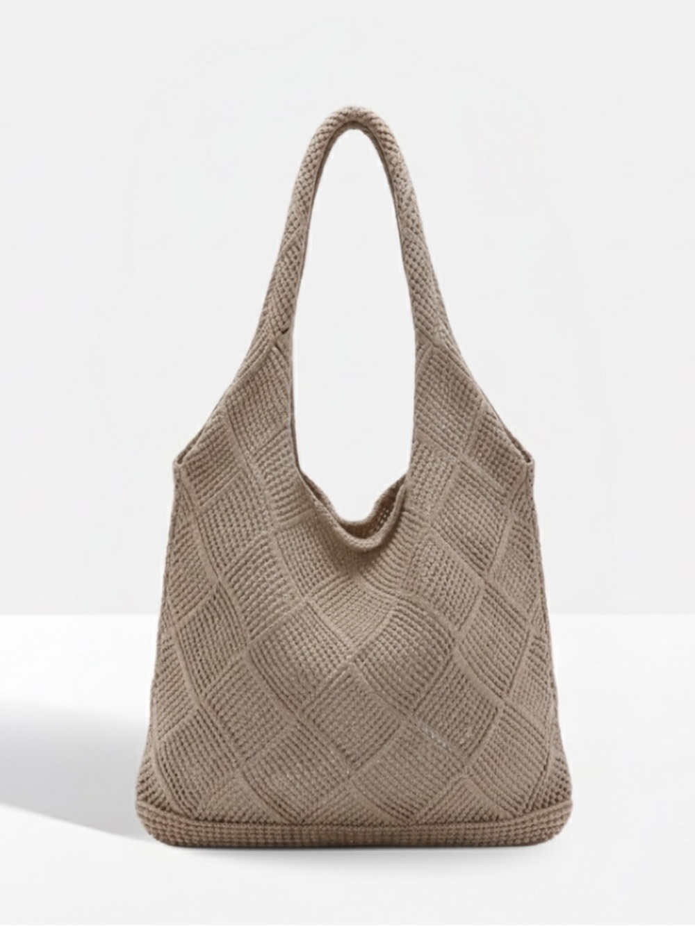 Lila Breathable Knitted Tote